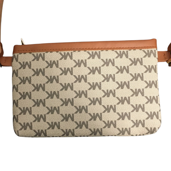 Michael Kors Women's MK Signature Genuine Leather Fanny Waist Bag - Picture 9 of 11